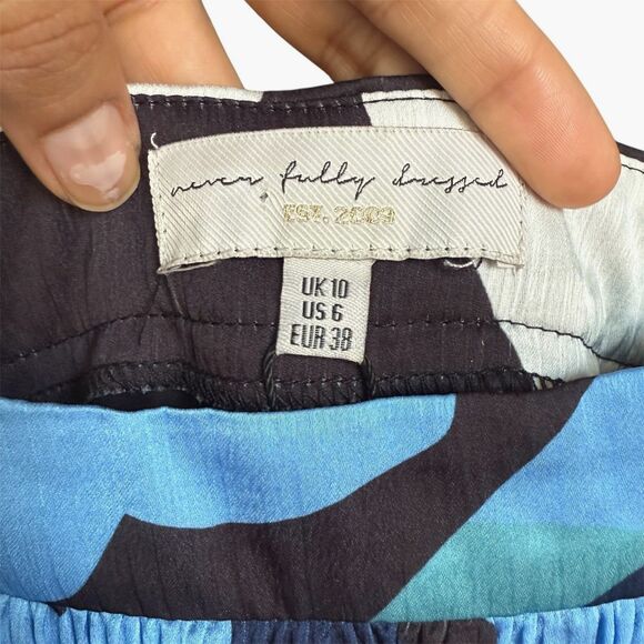 NWT Never Fully Dressed Henrietta Tiered Pleated A-Line Mini Dress 6 - Picture 7 of 9